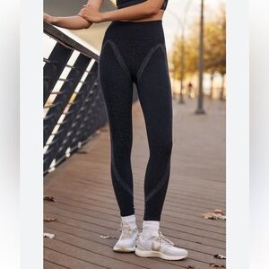 Free People Charcoal Gray Leggings